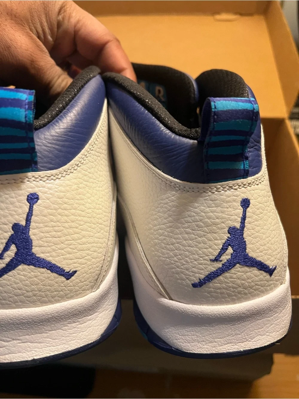 Nike Jordan 10 City Edition-Charlotte Hornets Mens 13